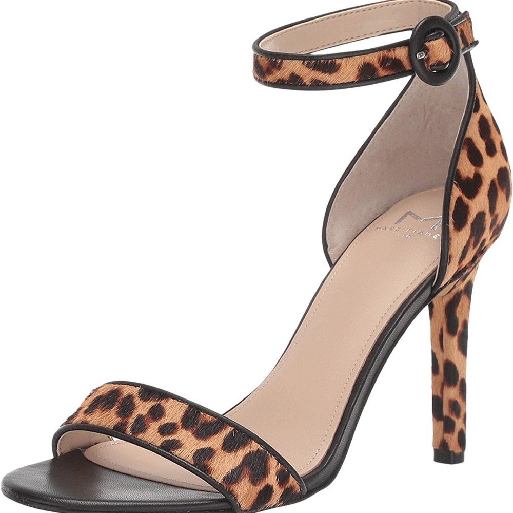 Marc Fisher animal print heels size 6